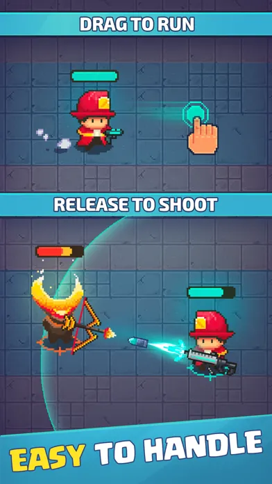 Firefighter: pixel shooter Screenshots