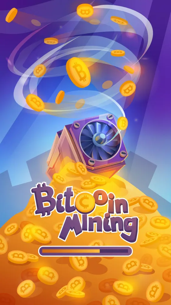 Bitcoin mining: idle simulator應用截圖