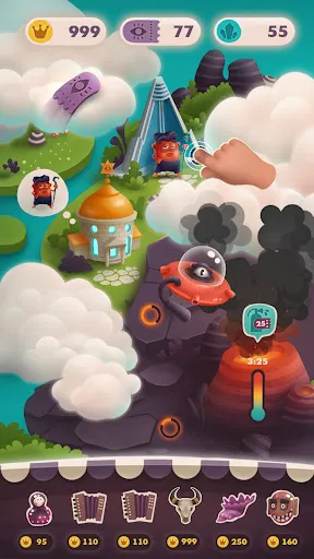 Monarchy: Idle Craft & Merge Screenshots