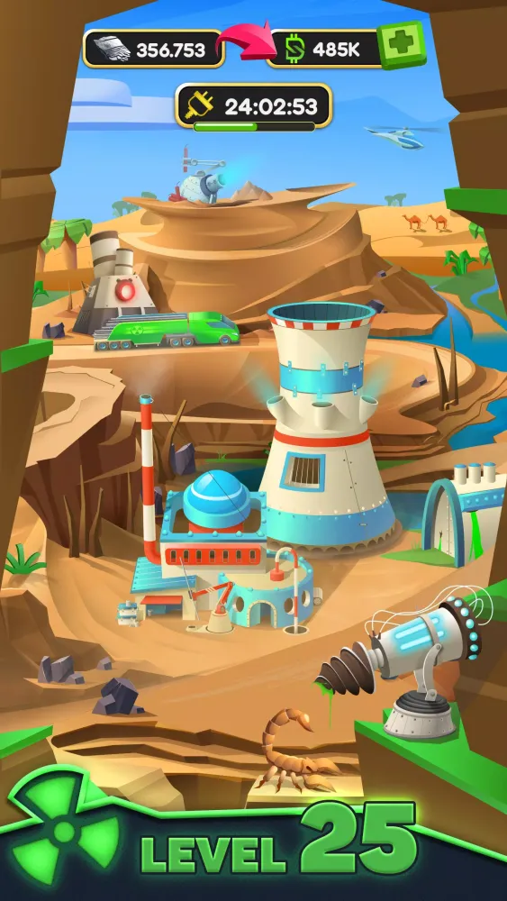 Nuclear Tycoon: idle simulator应用截图