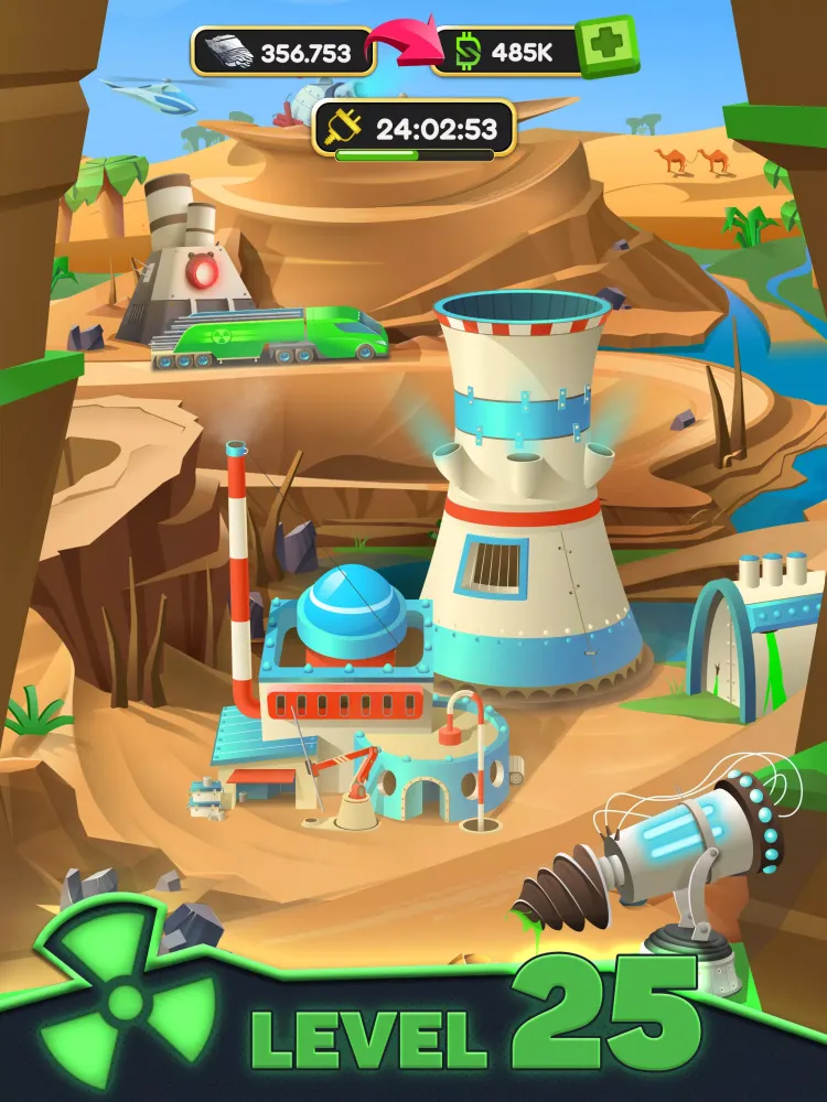 Nuclear Tycoon: idle simulator应用截图