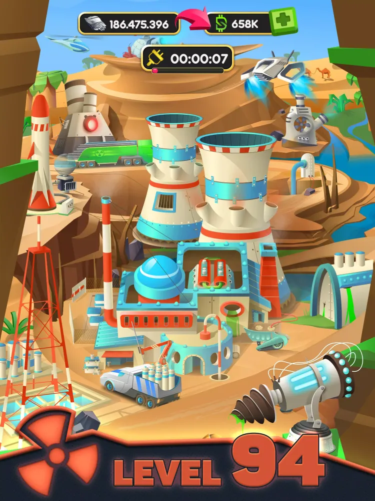 Nuclear Tycoon: idle simulator应用截图