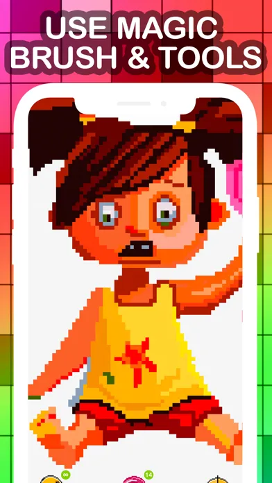 Capturas de pantalla de Magico: Fun Pixel Art Coloring