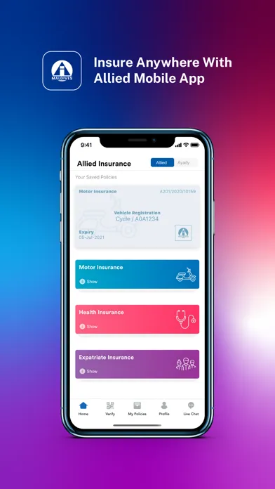 Captures d'écran de Allied Insurance