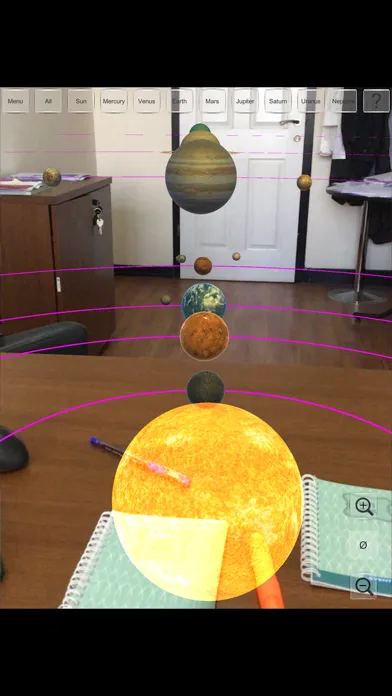 Скриншоты AR Solar System: AR Planets