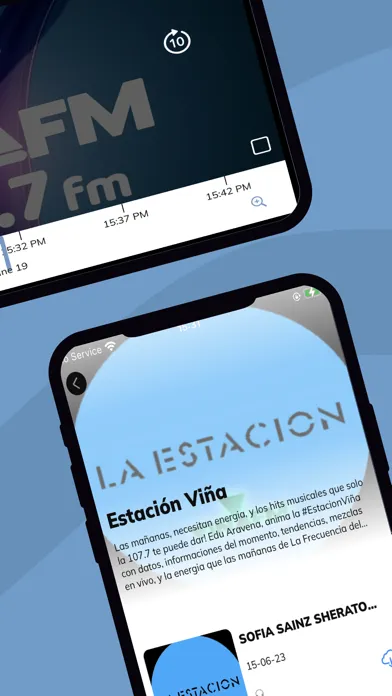 Capturas de tela do VinaFM