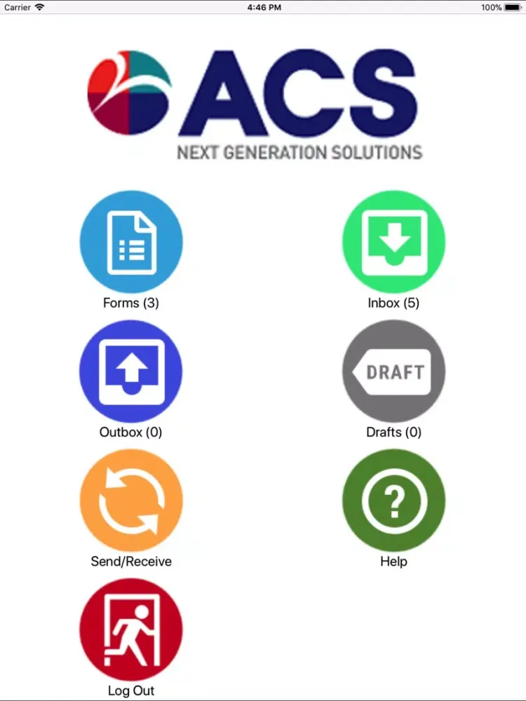 Captures d'écran de MobileForms iPad