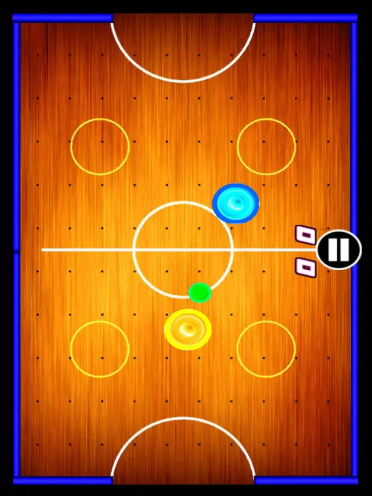 صور Glow Air Hockey 3D iPad 