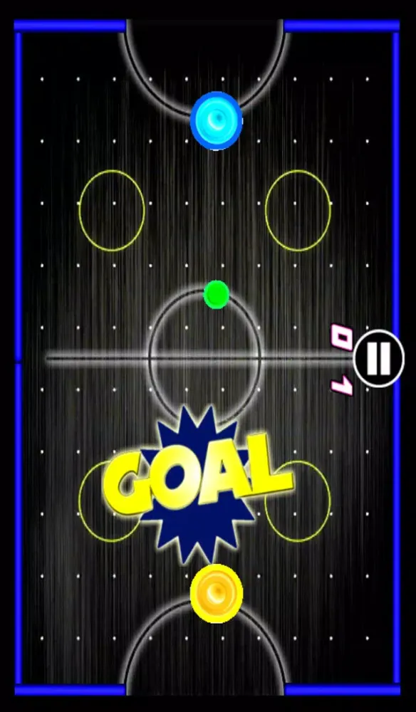 صور Glow Air Hockey 3D