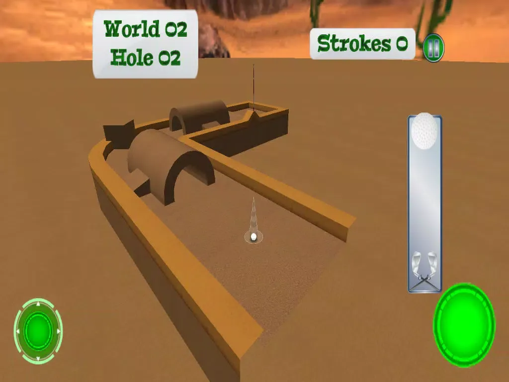 Tangkapan skrin Mini Golf 3D Pro iPad 