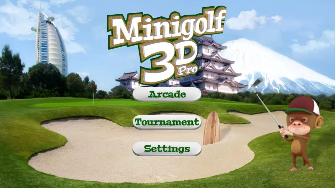 Tangkapan skrin Mini Golf 3D Pro