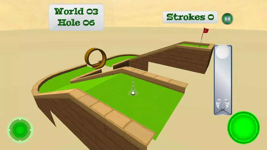 Tangkapan skrin Mini Golf 3D Pro