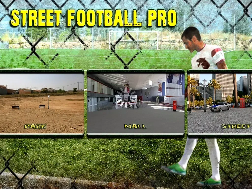 Street Soccer Pro iPad  स्क्रीनशॉट