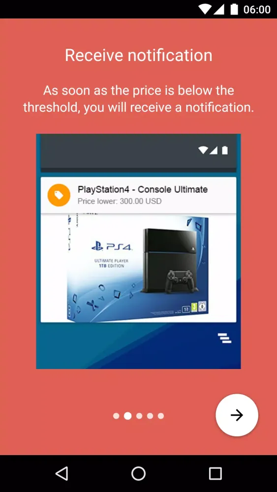 Amazon Alert Screenshots