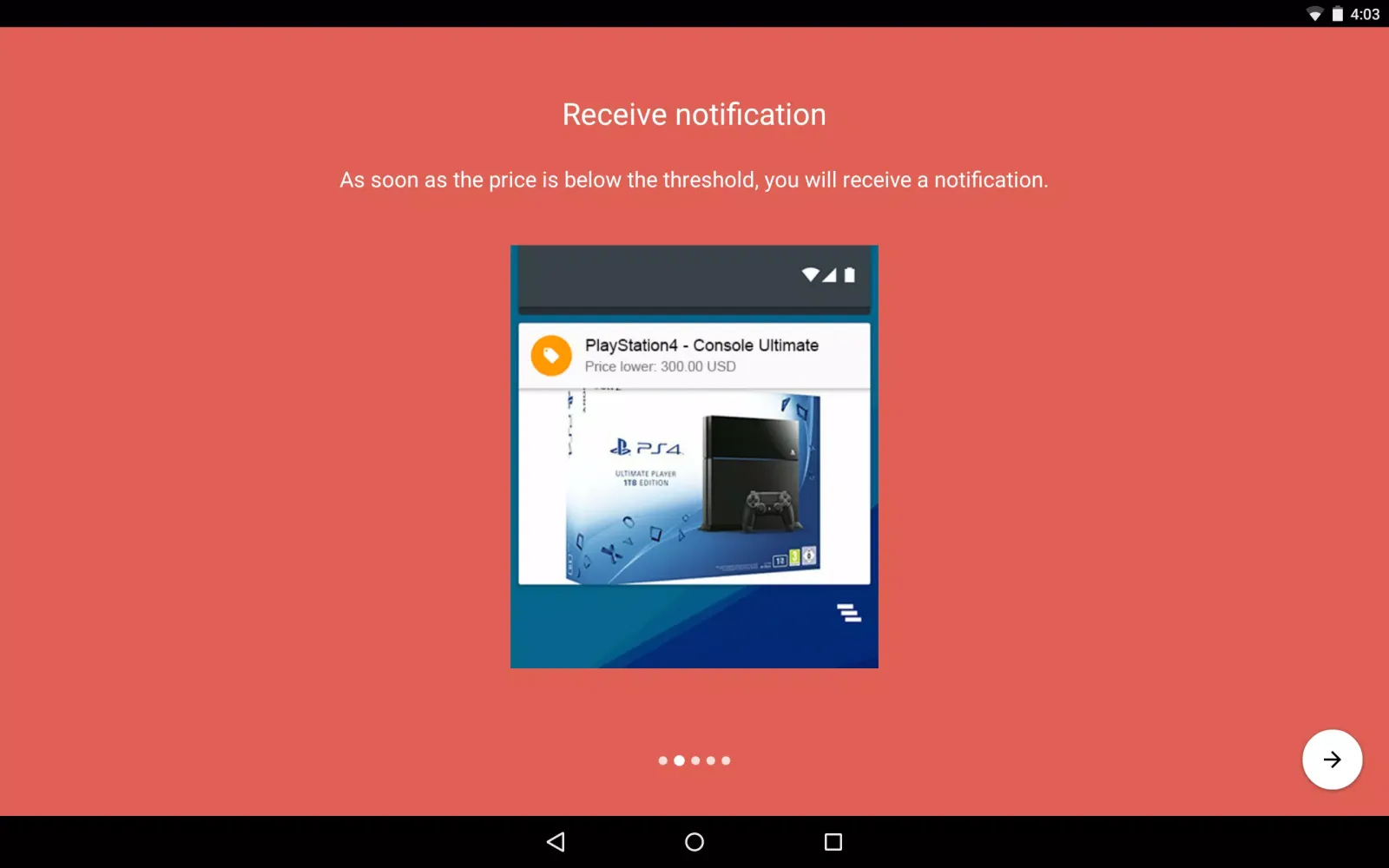 Amazon Alert Screenshots