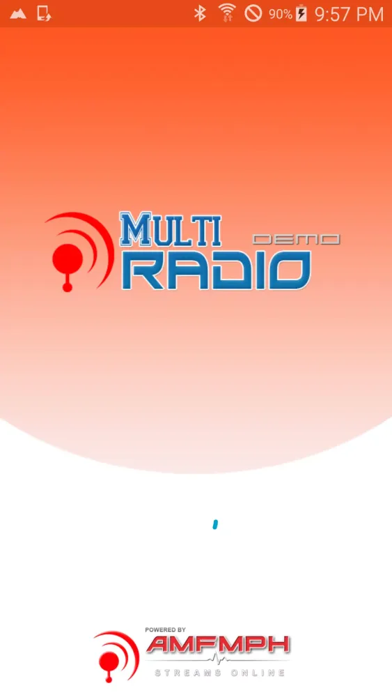 Tangkapan layar Multi Radio Demo