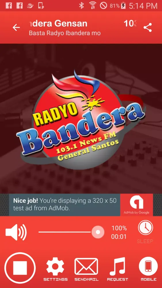 Radyo Bandera Network (Philipp應用截圖