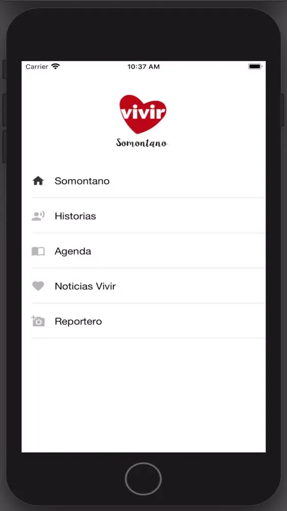 ภาพหน้าจอของ Vivir Somontano
