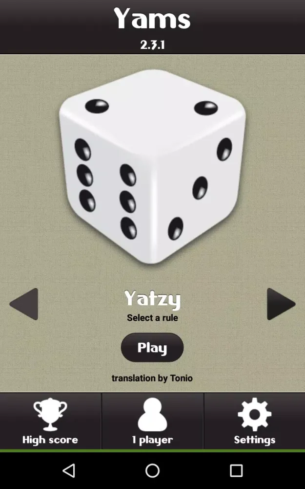 Yatzy Screenshots