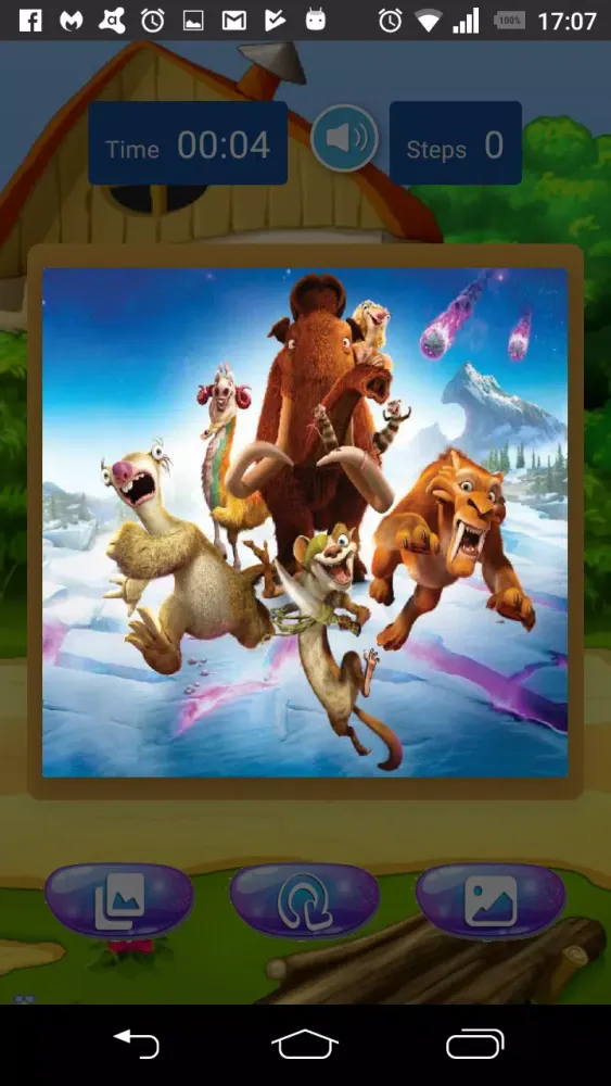 Screenshot di Sliding Puzzle Cartoon