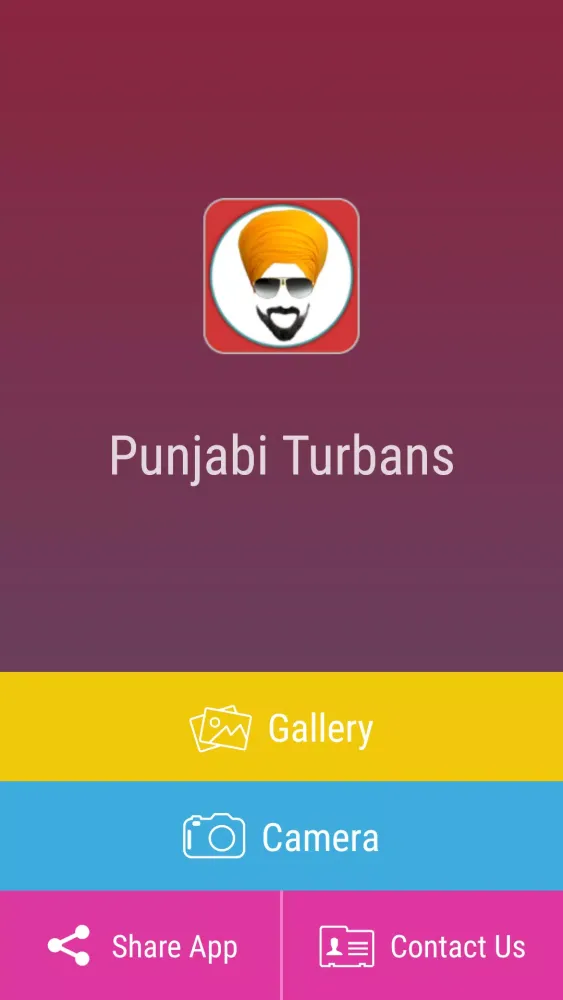 Punjabi Turban Beard Editor Screenshots