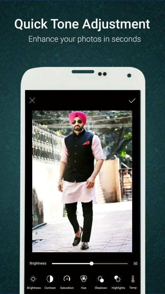 Punjabi Turban Beard Editor Screenshots