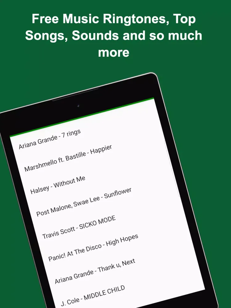 Today's Hit Ringtones - Free New Music Ring Tones Screenshots