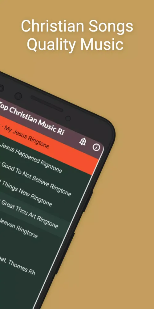 Скриншоты Christian Music Ringtones