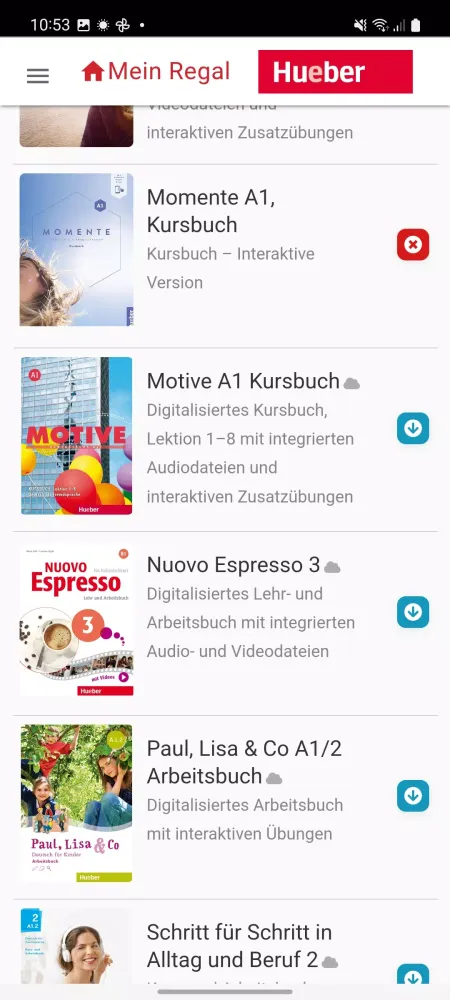 Hueber interaktiv Ekran Görüntüleri