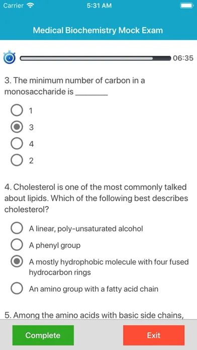 Скриншоты Medical Biochemistry Quiz