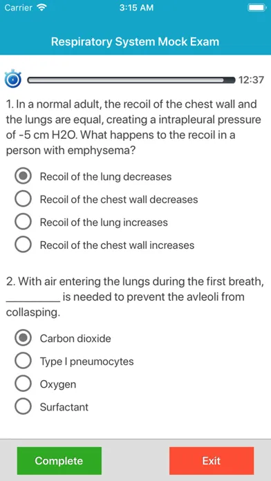 تصاویر Respiratory System Quizzes