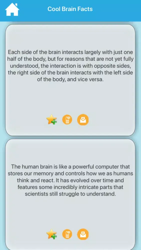 Cool Human Body Facts Screenshots
