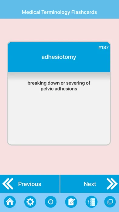 Medical Terminologies Quiz Screenshots