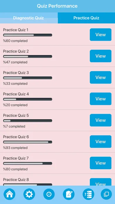 Medical Terminologies Quiz Screenshots