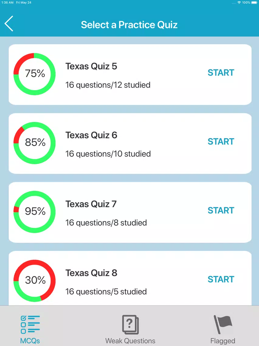 50 States : Texas Quiz iPad  سکرین شاٹس