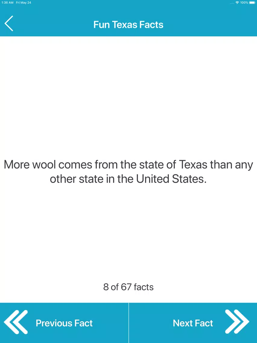50 States : Texas Quiz iPad  سکرین شاٹس
