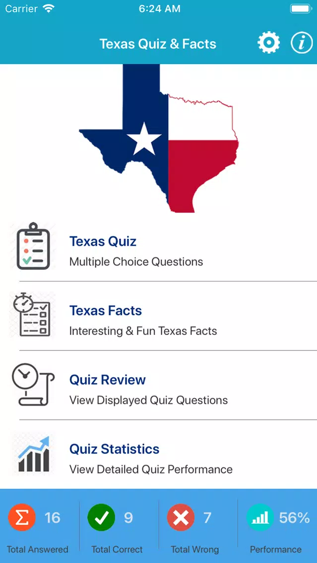 50 States : Texas Quiz سکرین شاٹس
