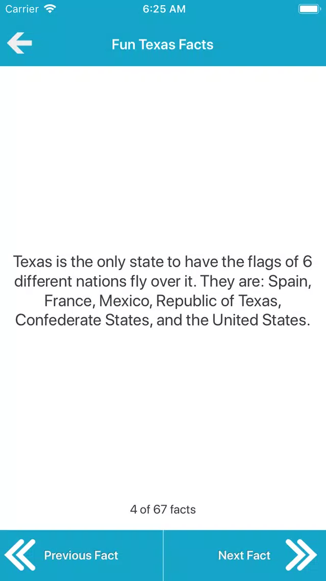 50 States : Texas Quiz سکرین شاٹس
