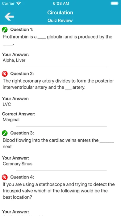 USMLE 1 Practice Questions应用截图