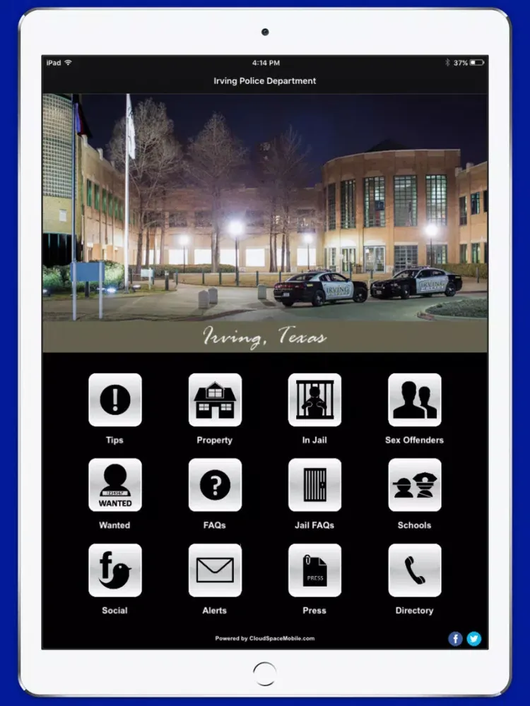 Irving Police Department iPad  سکرین شاٹس