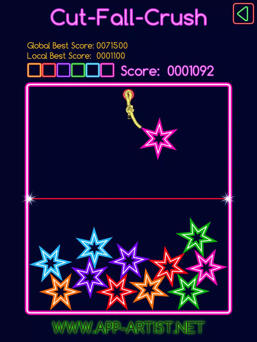 تصاویر Cut-Fall-Crush: A unique and very challenging casual game iPad 