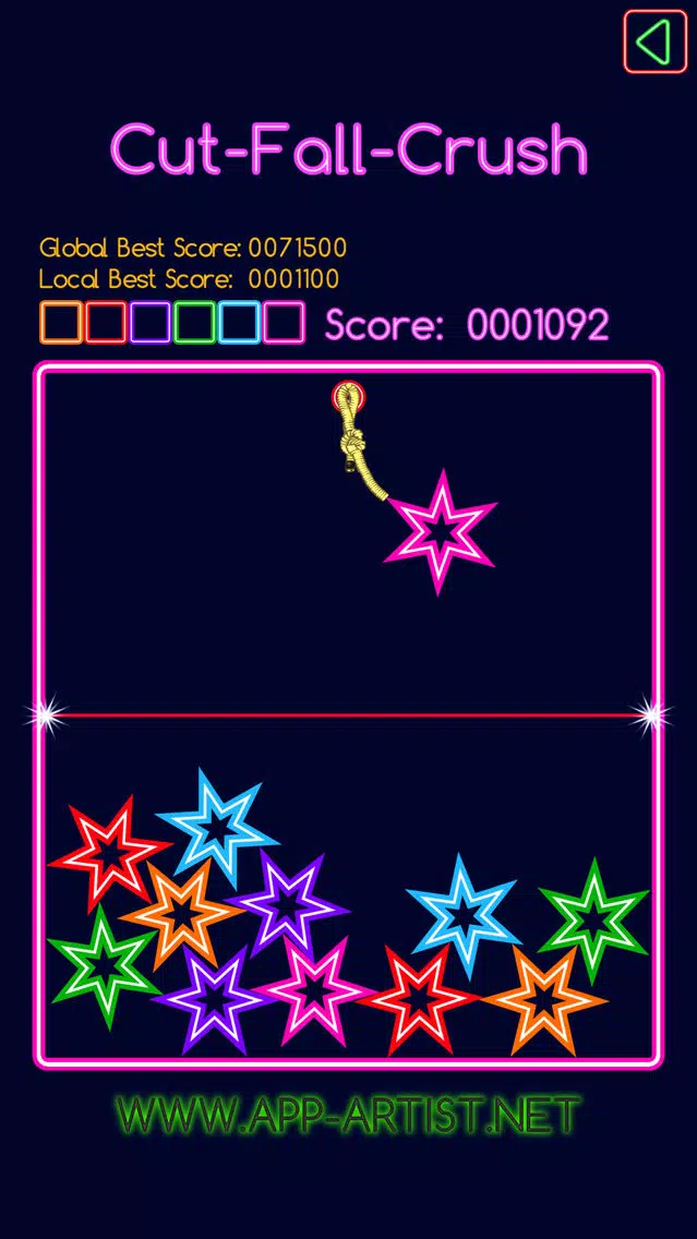 تصاویر Cut-Fall-Crush: A unique and very challenging casual game