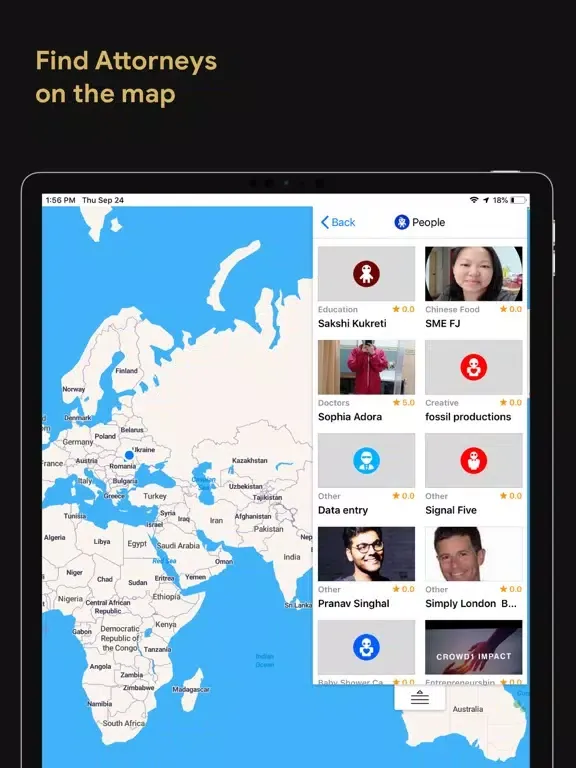 تصاویر Attorneys At Law in My Area iPad 