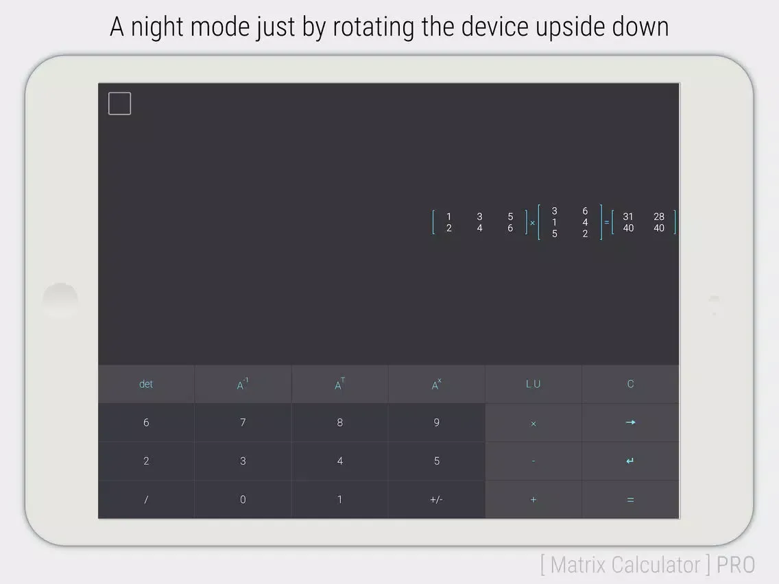 [ Matrix Calculator ] ² iPad  স্ক্রিনশট