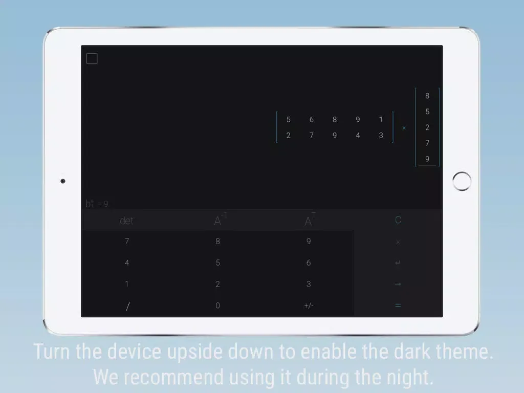 [ Matrix Calculator ] ² iPad  স্ক্রিনশট