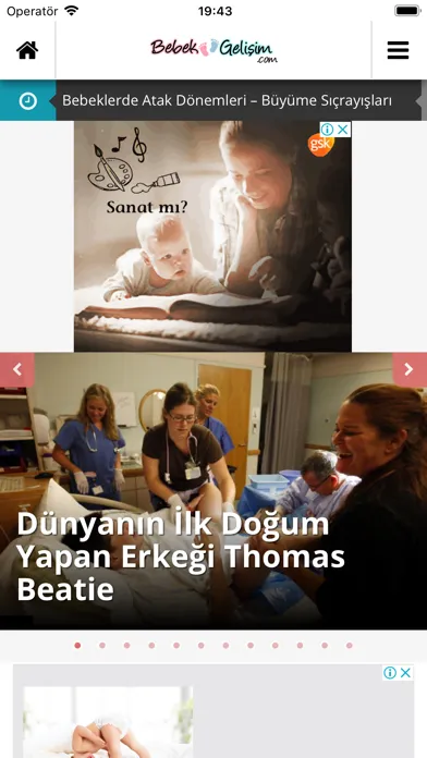 Bebek ve Gelişim スクリーンショット