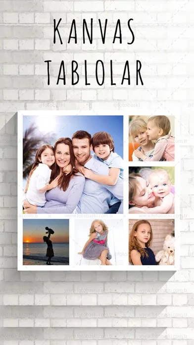 Capturas de tela do Foto Baskı App