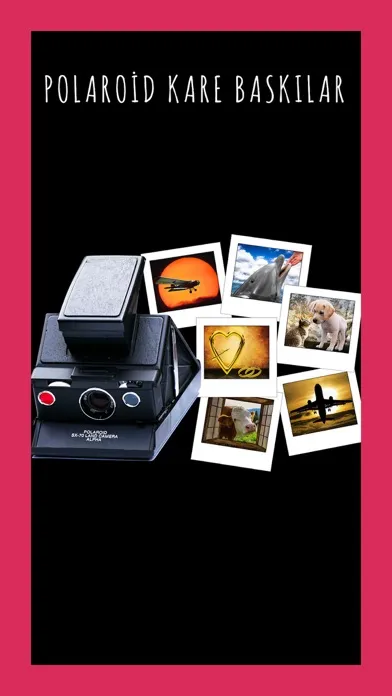 Capturas de tela do Foto Baskı App