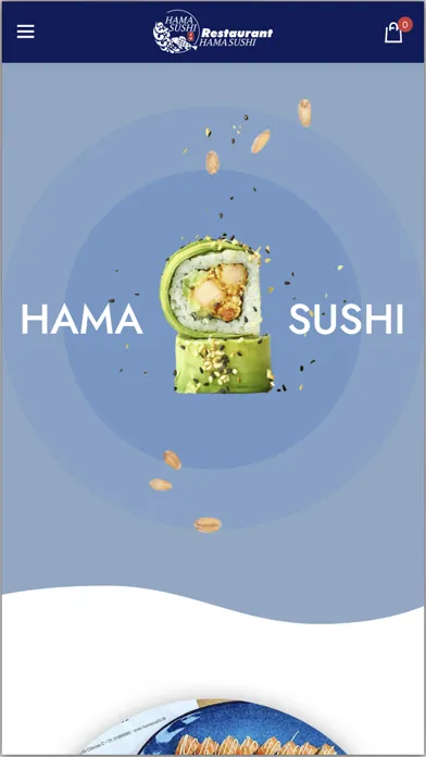 Tangkapan skrin Hama Sushi Restaurant