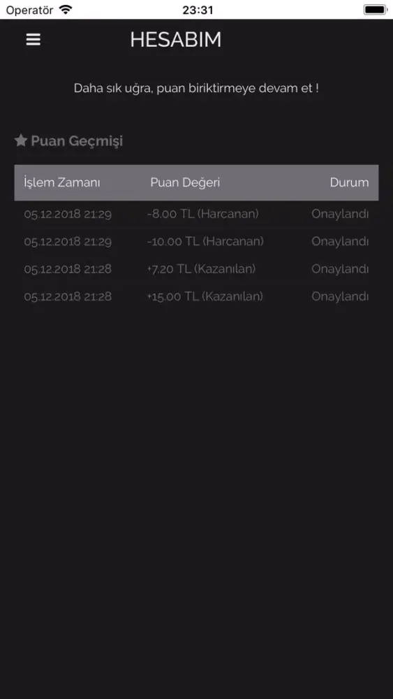 Captures d'écran de Kahve Dehası